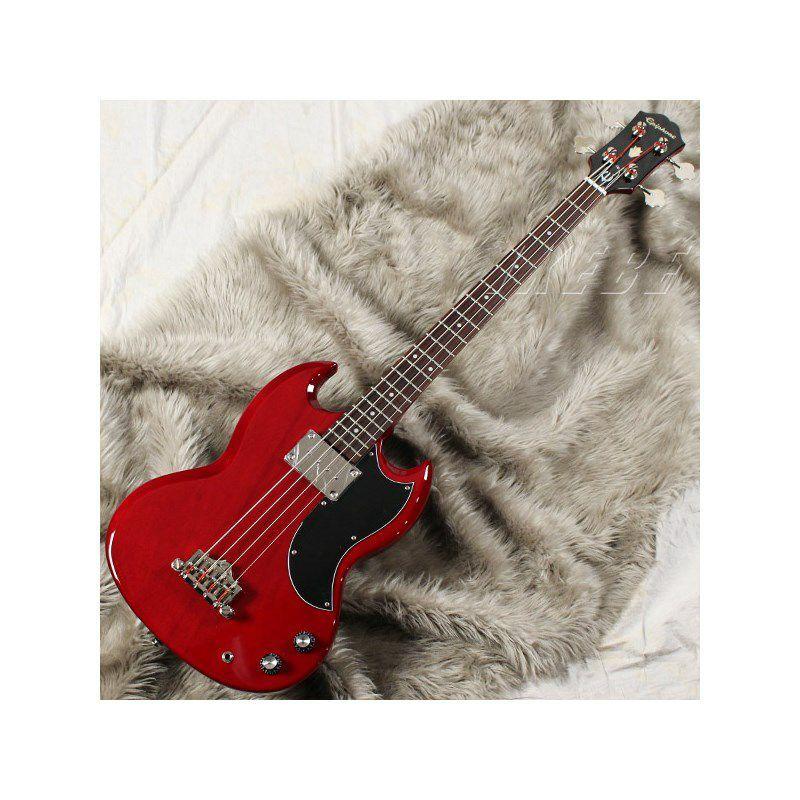 ベース Epiphone SG E1 Amazon.com: Epiphone SG Bass E1 Electric Bass Guitar, Cherry