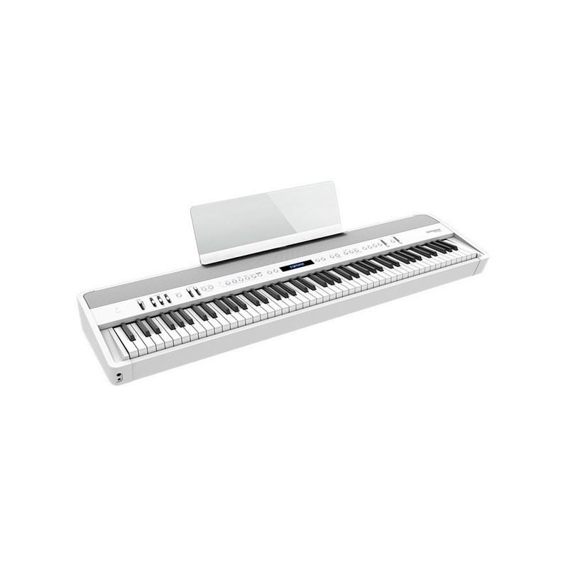 Roland 【次回納期未定】FP-90X-WH + 専用スタンド + 高低自在イスセット 【ヘッドホン・お手入れクロス付】【代引不可】【沖縄・離島送料別...の画像