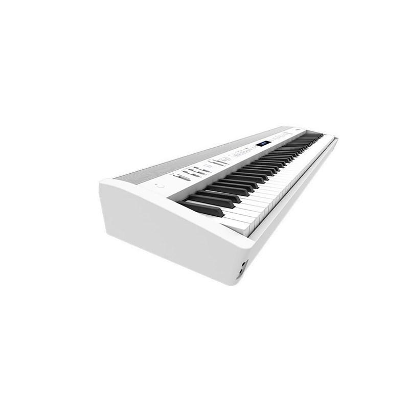 Roland 【次回納期未定】FP-60X-WH + 専用スタンド + 高低自在イスセット【ヘッドホン・お手入れクロス付】【代引不可】【沖縄・離島送料別途...の画像