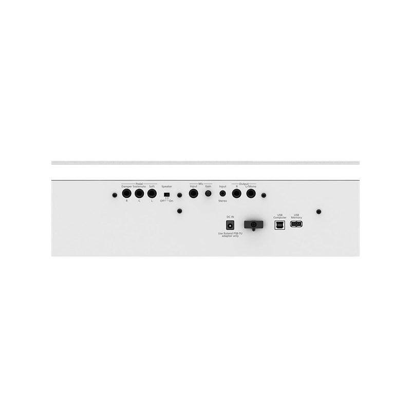 Roland 【次回納期未定】FP-60X-WH + 専用スタンド + 高低自在イスセット【ヘッドホン・お手入れクロス付】【代引不可】【沖縄・離島送料別途...の画像