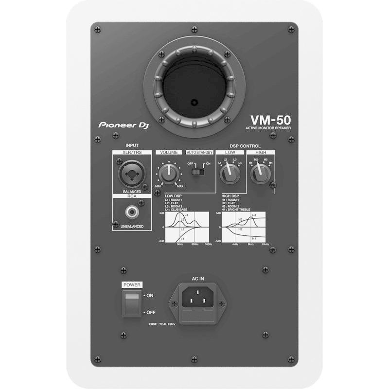 Pioneer DJ Pioneer DJ VM-50-W 【ペア】【5.25インチ アクティブ