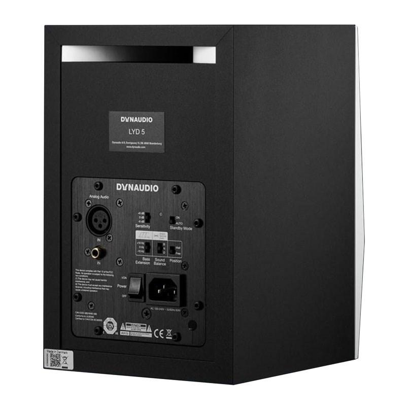 DYNAUDIO PRO LYD 5 BLACK WITH WHITE BAFFLE ペア(お取り寄せ商品)の画像