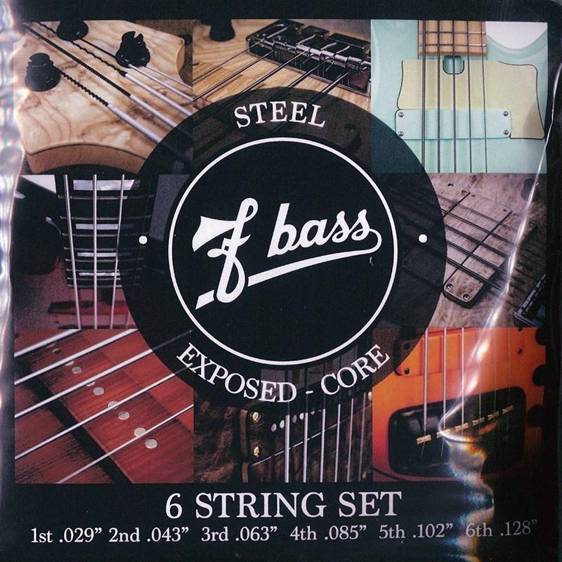 F-bass エフベース / 6 Strings (ステンレス６弦)×1セット エレキベース弦