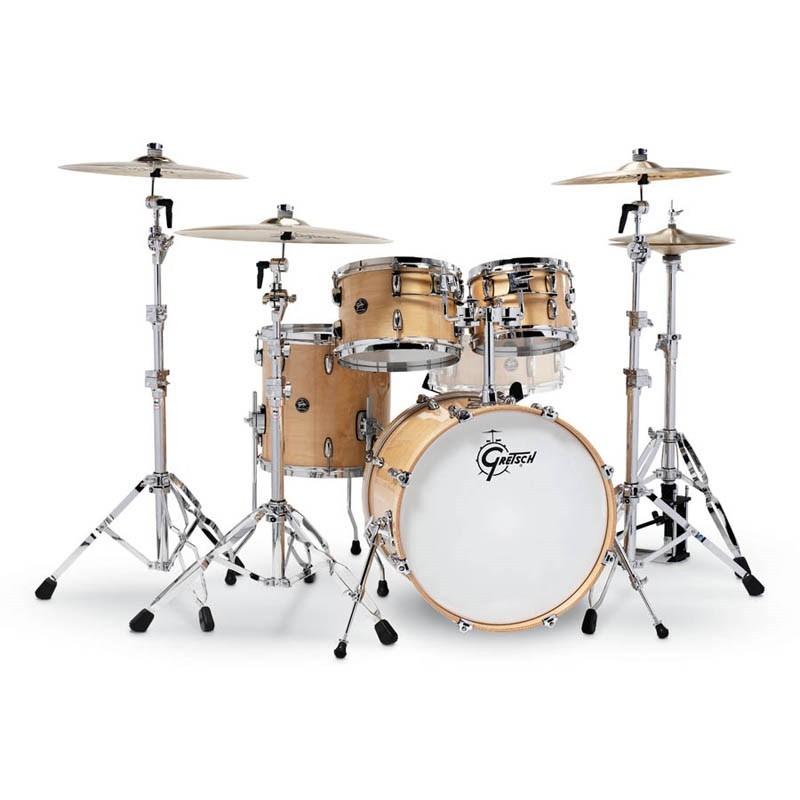 GRETSCH RN2-E604-GN [Renown Series 4pc Drum Kit / BD20，FT14，TT10&12 / Gloss Natural Lacquer] 【お取り寄せ品】｜ikebe