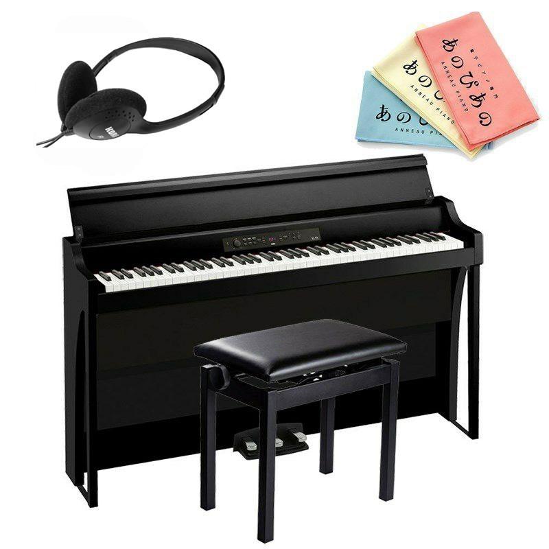 KORG（コルグ） KORG G1B Air BK(純正ピアノイス(PC-300BK)セット・お 