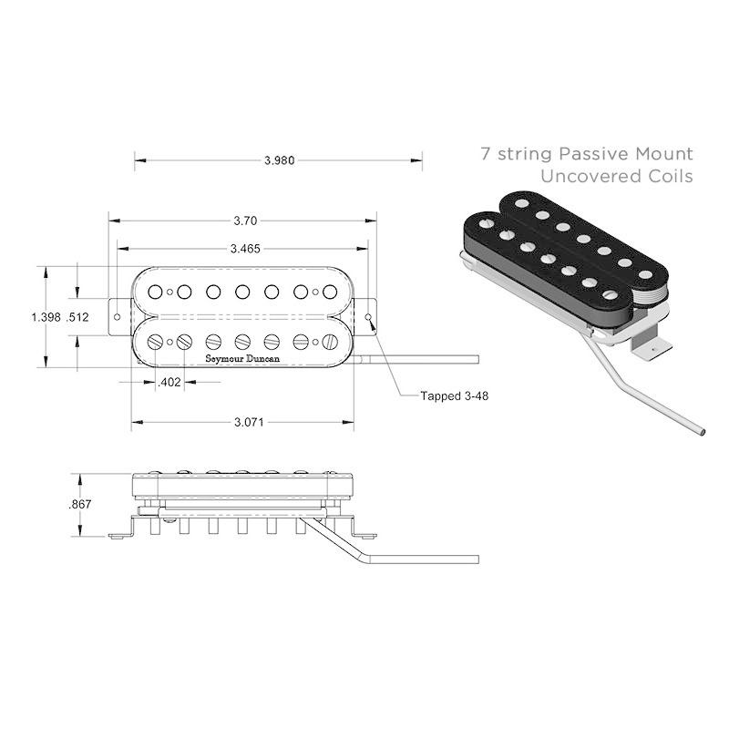 Seymour Duncan 【売り尽くしSALE】 Pegasus [7 string Passive Mount 