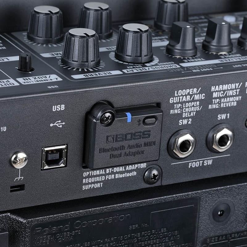 BOSS（ボス） 【セット品】 CUBE Street II Red [CUBE-ST2-R]+[BT-DUAL