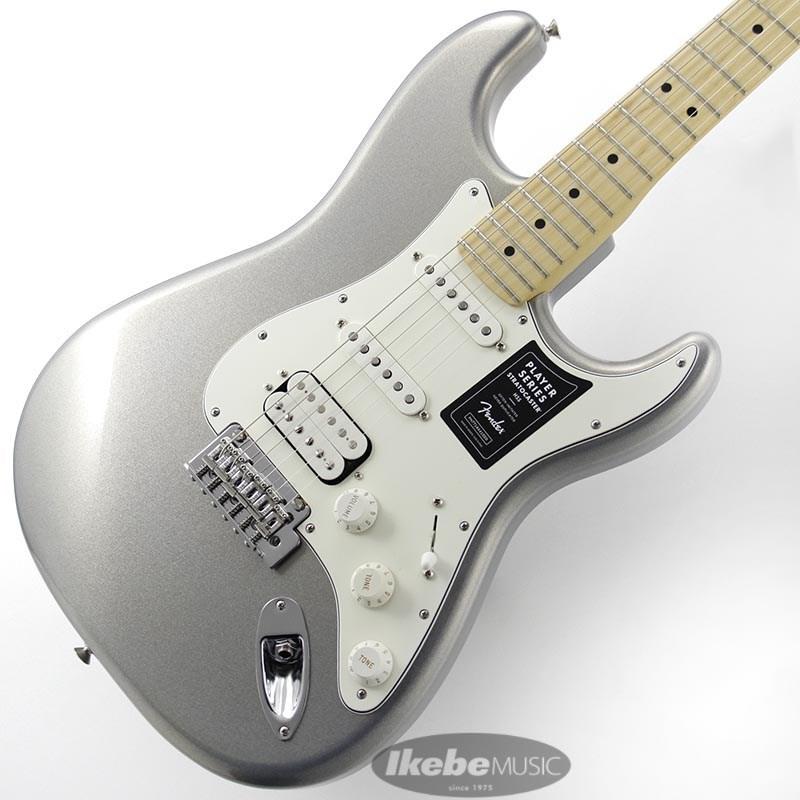 Fender MEX Player Stratocaster HSS (Silver/Maple) [Made In