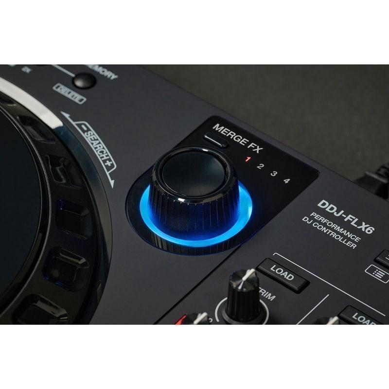 Pioneer DJ / DDJ-FLX6 + ATH-S100BPK ヘッドホン SET (PCスタンド＆チュートリアル動画プレゼント)08