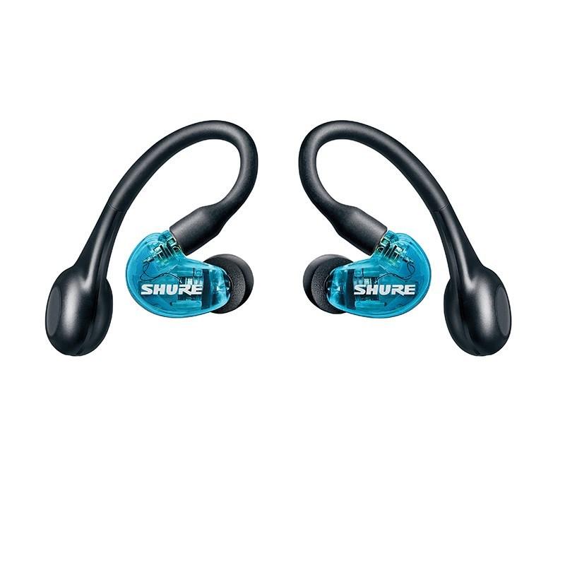SHURE AONIC215(SE21DYBL+TW2-A Special Edition)(トランスルーセントブルー)(国内正規品・2年保証)｜ikebe