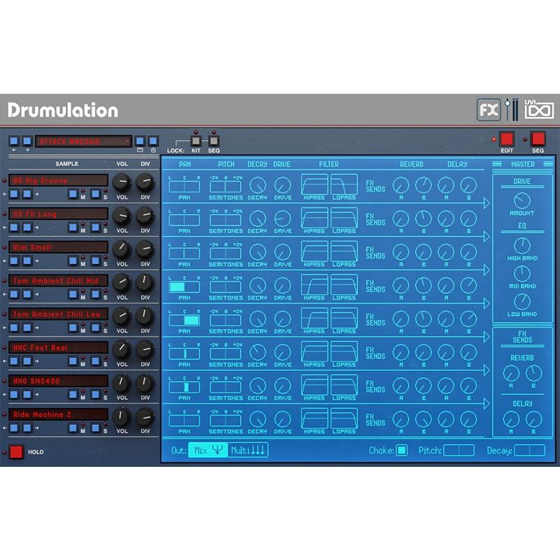 UVI mulation II+(代引不可)(オンライン納品) |  | 01