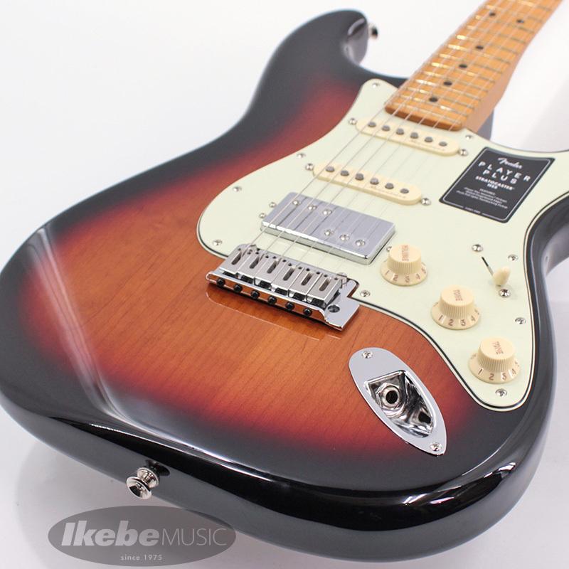 ギター Fender MEX Player Plus Stratocaster Fender MEX Player Plus Stratocaster HSS (Fiesta Red/Maple) [Made