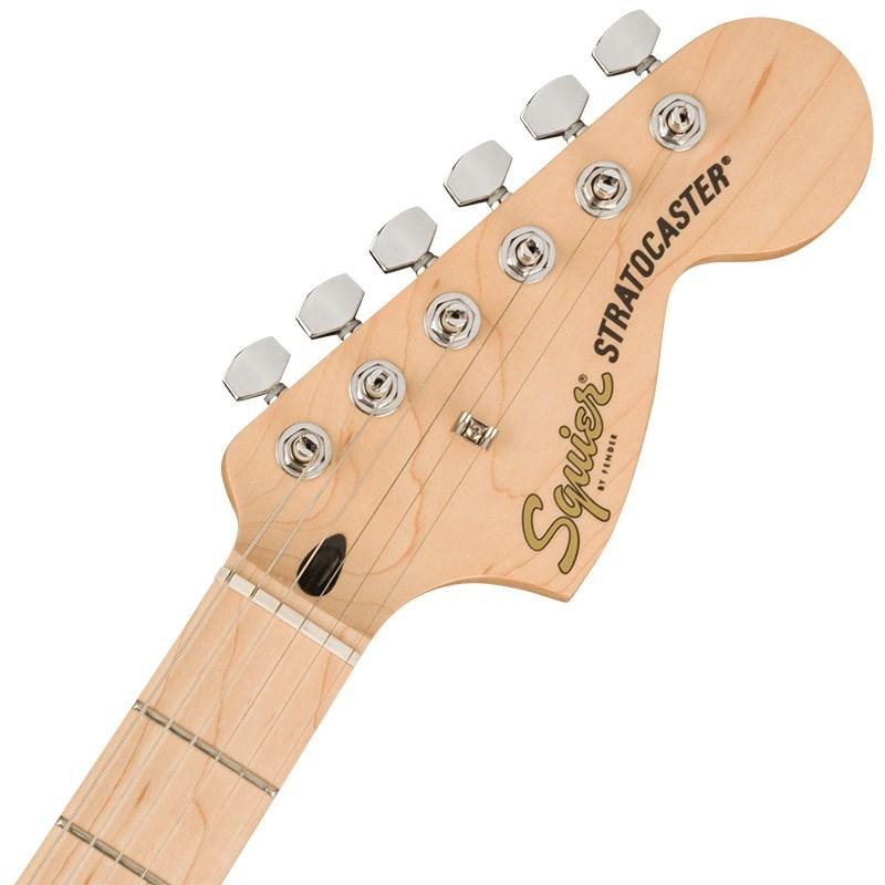 Squier by Fender Affinity Series Stratocaster (Olympic White/Maple)_4
