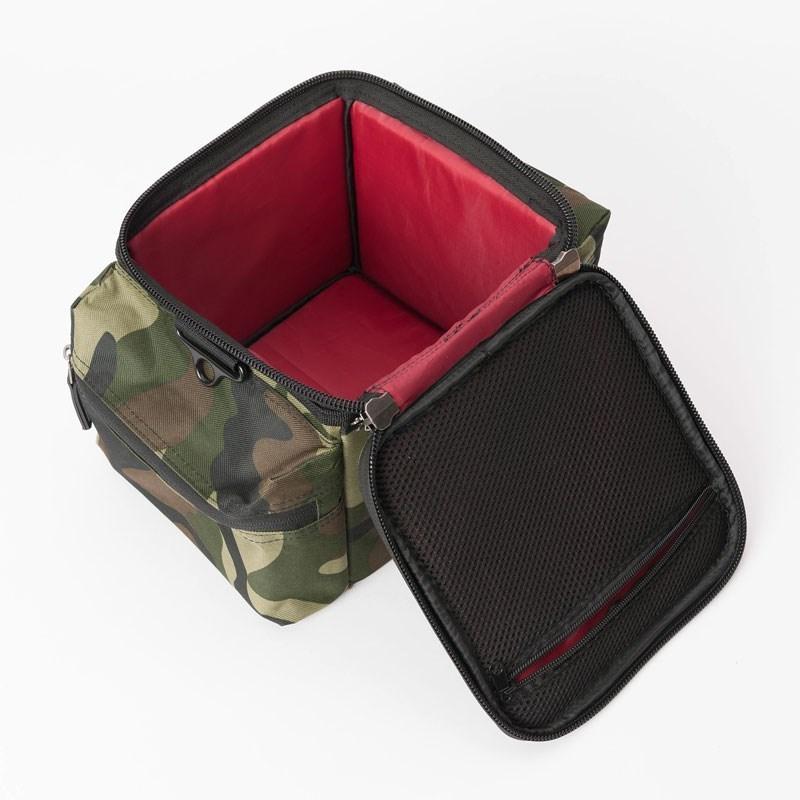 Magma 迷彩レコードバッグ MAGMA MAGMA 45 RECORD-BAG 100 CAMO-GREEN （7インチレコード用バッグ