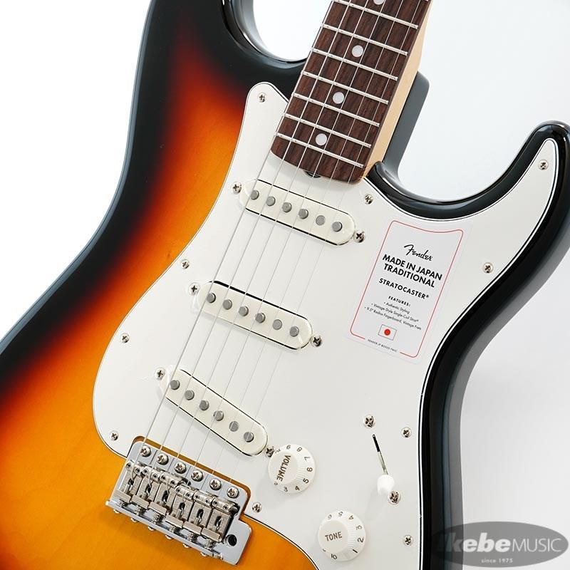 Fender Made in Japan Traditional Late 60s Stratocaster (3-Color Sunburst)｜ikebe｜04