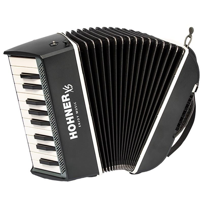 Hohner Xsアコーディオン ピアノキー Dark Grey 超小型 軽量アコーディオン イケベ楽器店 通販 Paypayモール
