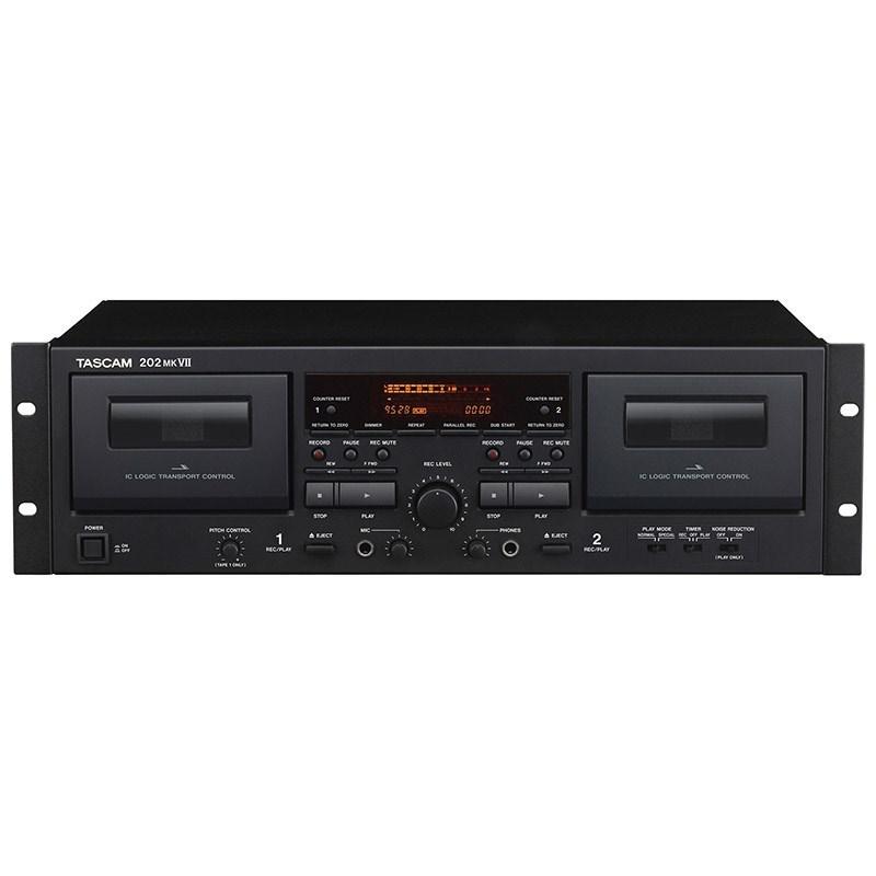 TASCAM 202MK7(202MKVII)(国内正規品)(ダブルカセットデッキ)(タスカム