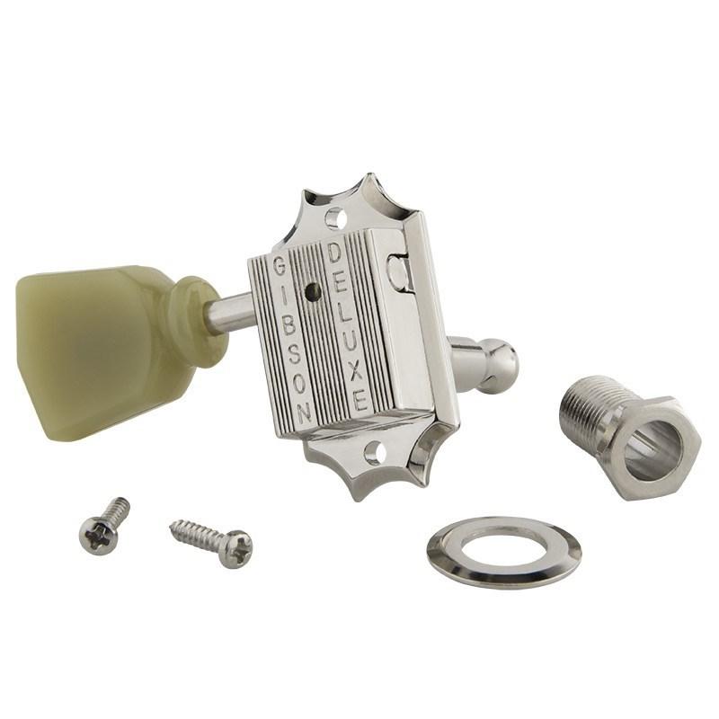 Gibson 【期間限定セール】 Deluxe Green Key Tuner Set (Vintage Nickel) [PMMH-010] | Gibson | 01