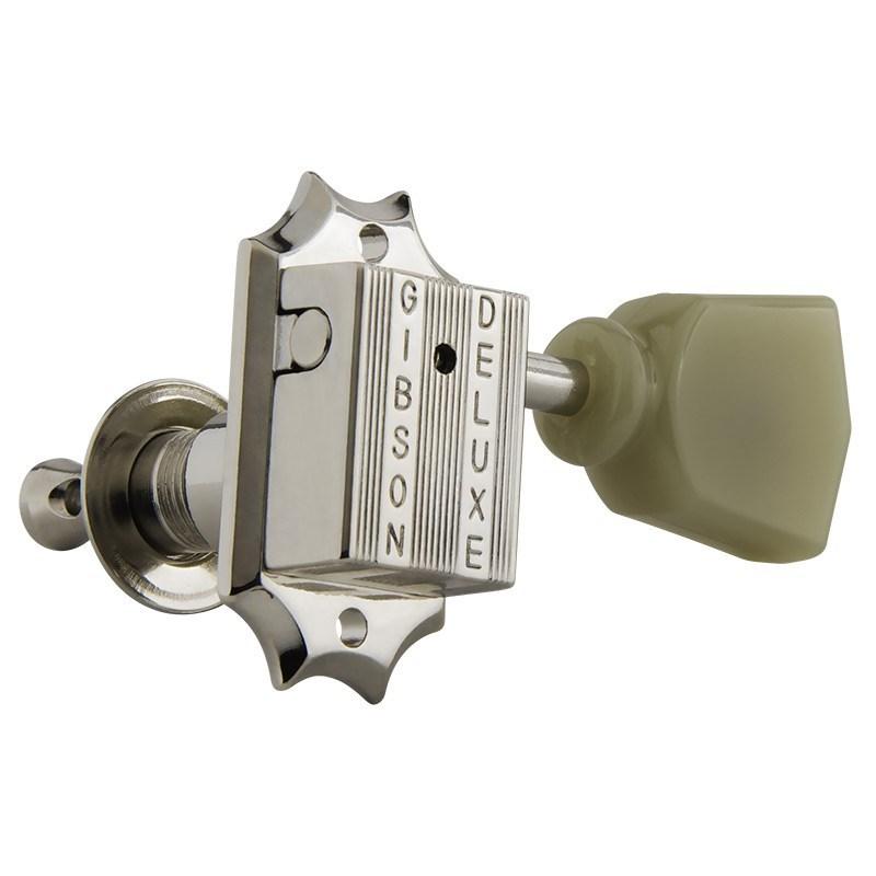 Gibson 【期間限定セール】 Deluxe Green Key Tuner Set (Vintage Nickel) [PMMH-010] | Gibson | 02