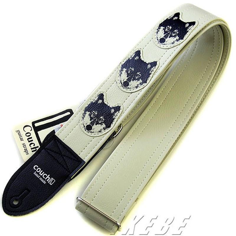 Couch Guitar Strap 狼・狼・狼・シロ [Wolf All White] : イケベ楽器