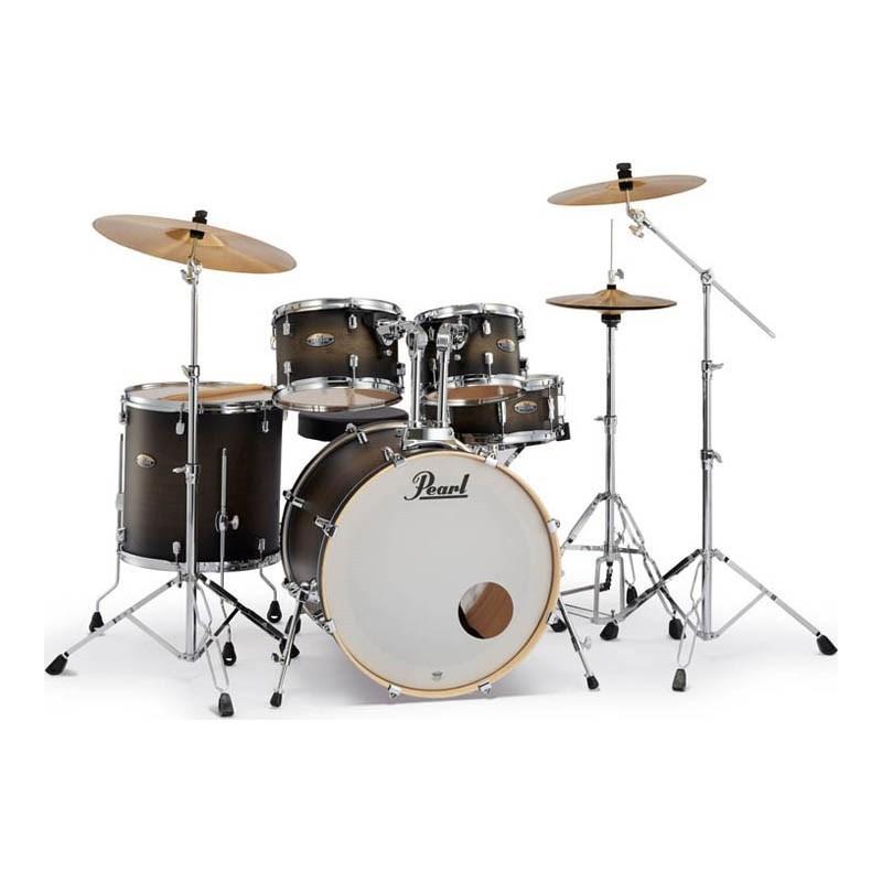 Pearl Decade Maple Ready Set Go シンバル付きドラムフルセット [DMP825S/CN] 【カラー：#262 Satin Black Burst】 【お取り寄せ品】