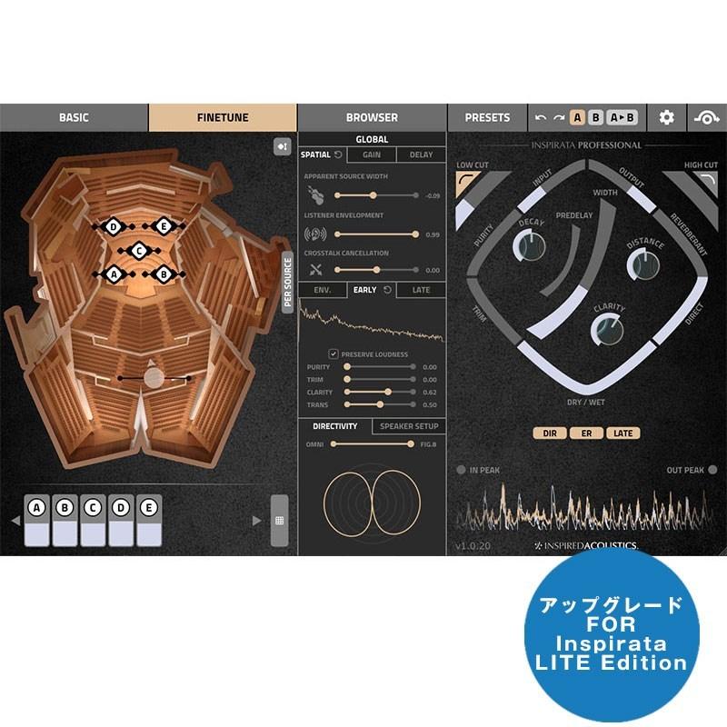 Acoustics Inspirata Lite to Professional Upgrade 【ボグレンデジタル】 (アップグレード版)(代引不可)(オンライン納品)