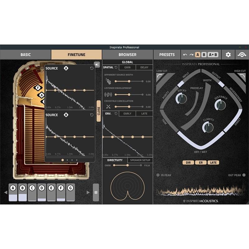 Acoustics Inspirata Lite to Professional Upgrade 【ボグレンデジタル】 (アップグレード版)(代引不可)(オンライン納品)
