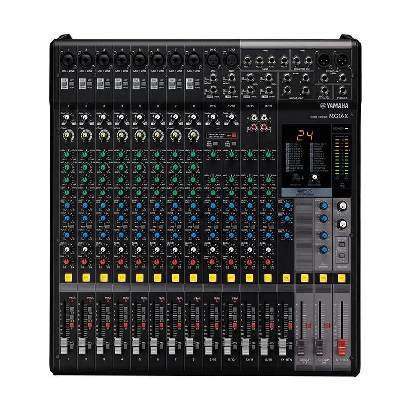 YAMAHA（ヤマハ） YAMAHA MG16X 【8モノラル + 4ステレオ入力 アナログ