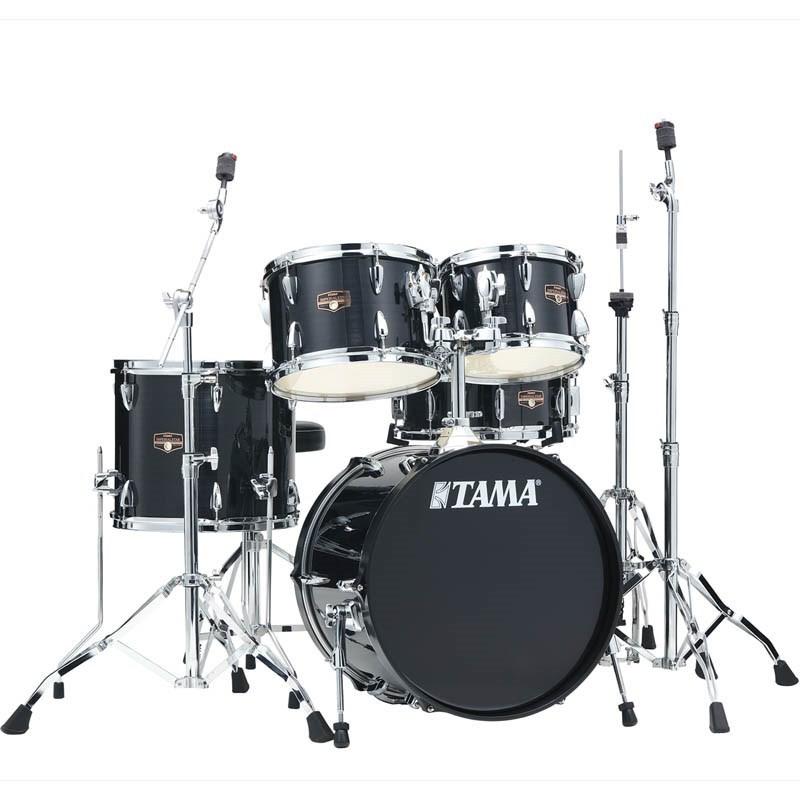 TAMA IP58H6-HBK [Imperialstar 18 バスドラムキット / シンバル無し / ヘアライン・ブラック]