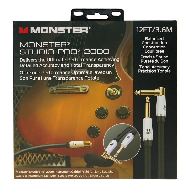 MONSTER CABLE STUDIO PRO 2000 INST [SP2000-I-12A]｜ikebe