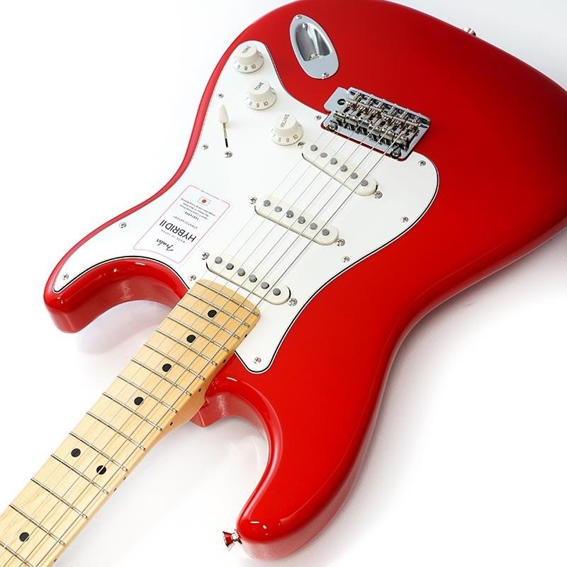 Fender Made in Japan Hybrid II Stratocaster (Modena Red/Maple)の画像