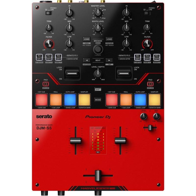 Pioneer DJ DJM-S5(ご購入特典：高品質USBケーブルOyaide d+USB Type-C to C classB/1.0(1.0m)プレゼント)_2