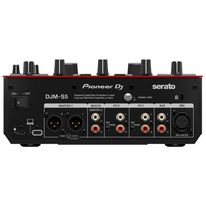 Pioneer DJ DJM-S5(ご購入特典：高品質USBケーブルOyaide d+USB Type-C to C classB/1.0(1.0m)プレゼント)_4