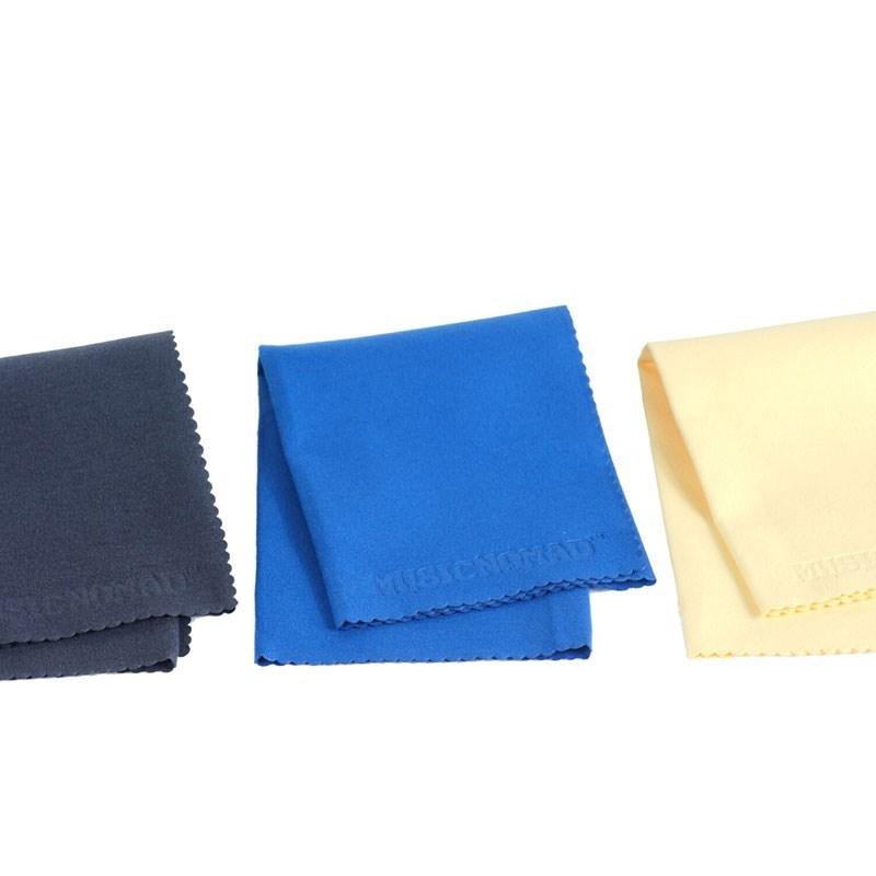 MUSIC NOMAD MN203 Super Soft Microfiber Suede Polishing Cloth - 3Pack |  | 01