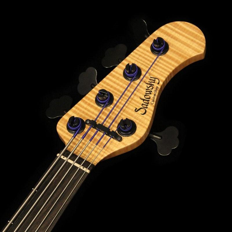 Sadowsky Guitars CustomShop 24-Fret Single Cut Bass Fretless 5 