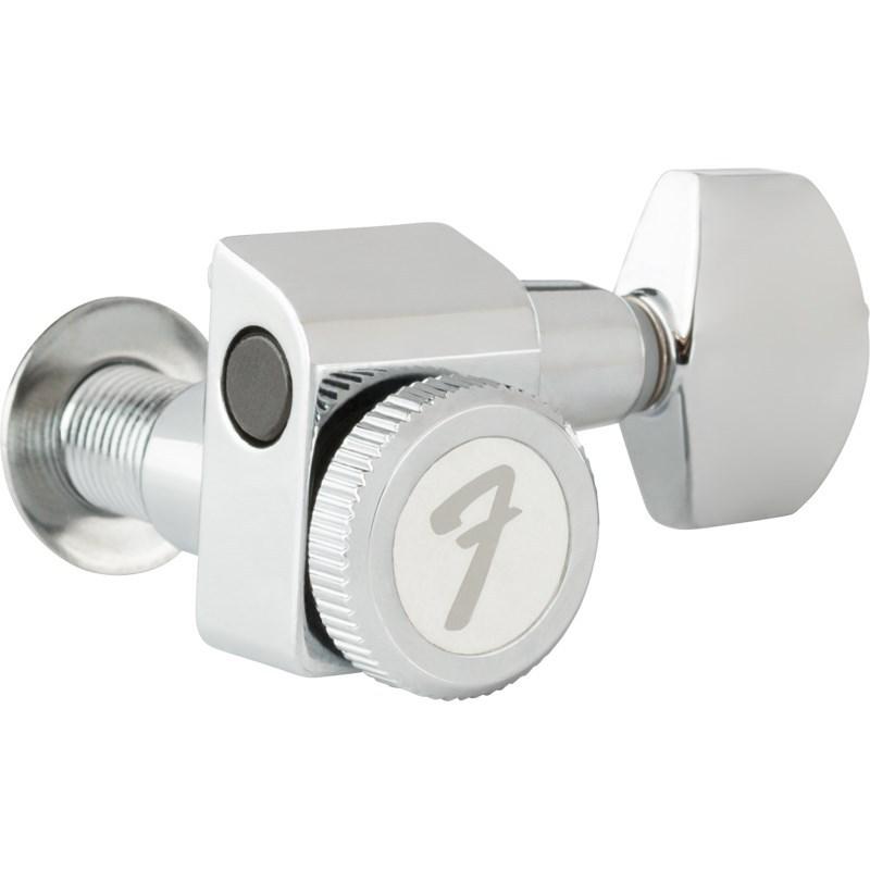 Fender USA 【期間限定セール】 Locking Stratocaster / Telecaster Machine Heads All Short Post Chrome (6pcs) [#0990818105] | Fender | 01