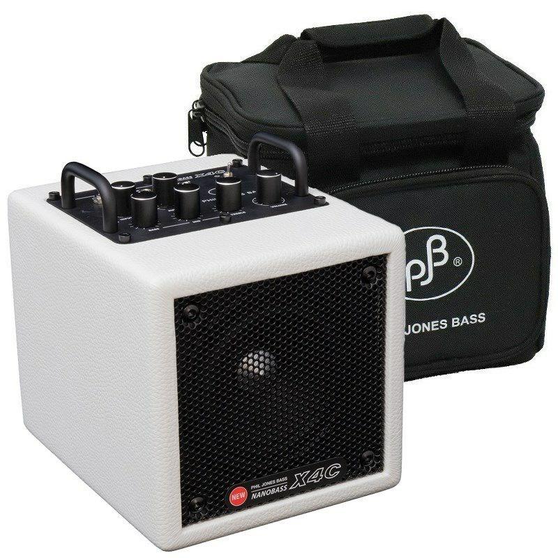 PHIL JONES BASS NANOBASS X4C キャリングケース付き PJB（Phil Jones Bass） NANOBASS X4C (WHITE) w/専用キャリングケース