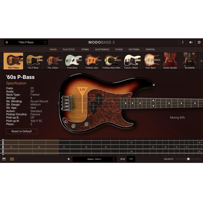 IK Multimedia 【アイケーマルチメディアニューイヤーセール！再延長！】MODO BASS 2(代引不可)(オンライン納品) |  | 01