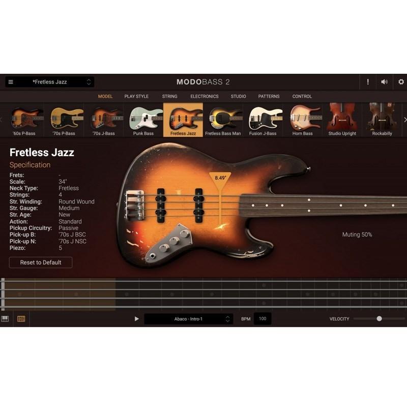 IK Multimedia 【アイケーマルチメディアニューイヤーセール！再延長！】MODO BASS 2(代引不可)(オンライン納品) |  | 03