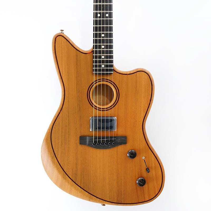 Fender Acoustics American Acoustasonic Jazzmaster All-Mahogany (Natural)の画像