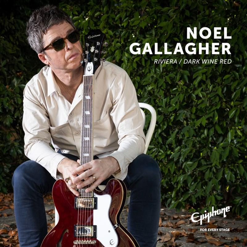 Epiphone Noel Gallagher Riviera (Dark Wine Red) : イケベ楽器 Epiphone Noel Gallagher Riviera (Dark Wine Red) : イケベ楽器