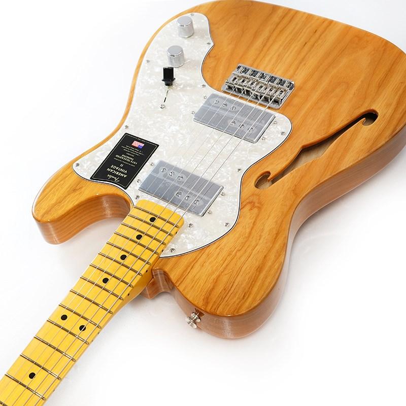 Fender USA American Vintage II 1972 Telecaster Thinline (Aged Natural/Maple)｜ikebe｜06