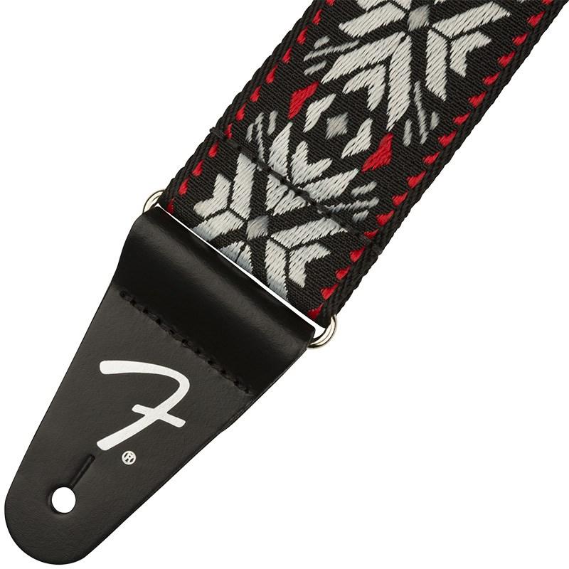 Fender USA 【大決算セール】 Pasadena Woven Strap (Red Snowflake) [#0990638026] | Fender | 01