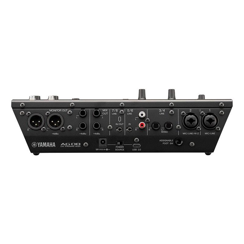 YAMAHA（ヤマハ） YAMAHA AG08 B(ブラック)(ヤマハ)(USBミキサー)(配信