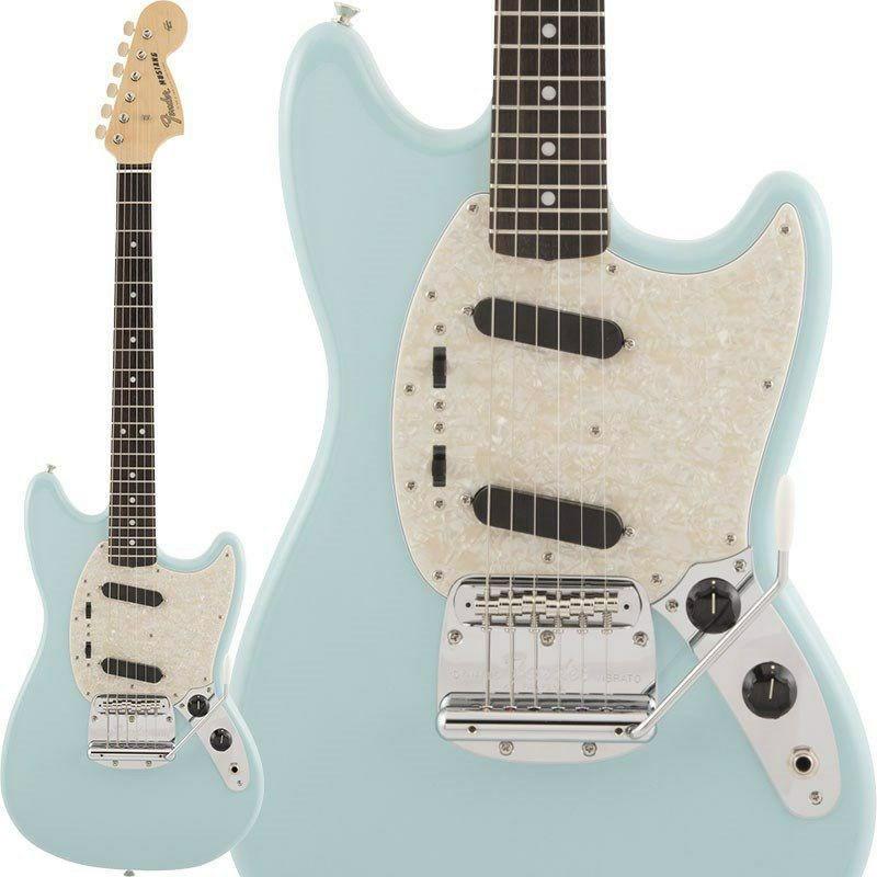 美品 Fender mustang Daphne Blueエレキギター Fender Made in Japan Traditional 60s Mustang (Daphne Blue