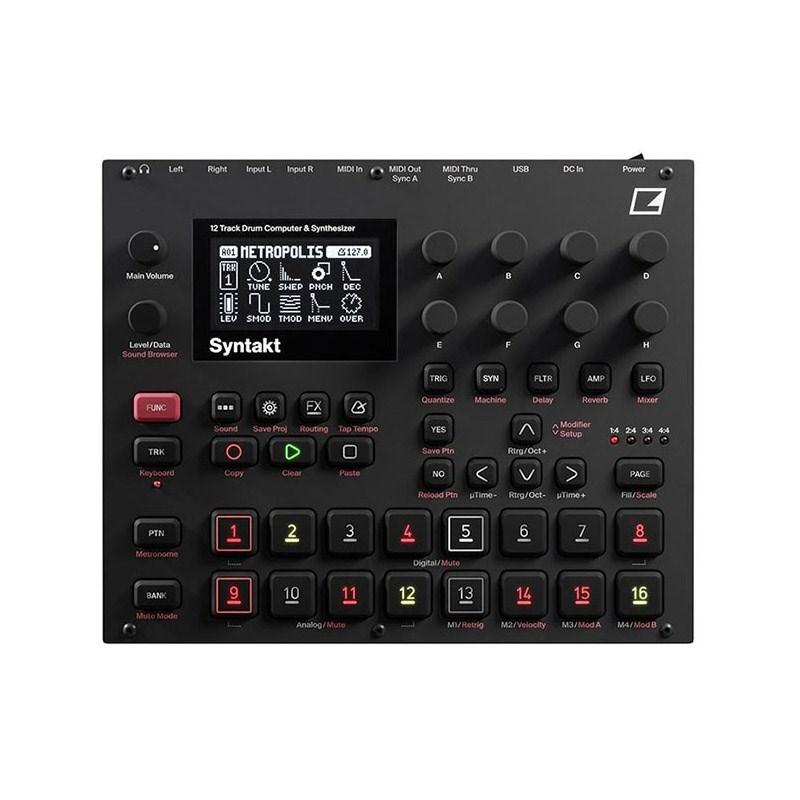 elektron Syntakt STK-1 (12トラックドラムコンピューター＆シンセサイザー) (エレクトロン) (代引不可) | 