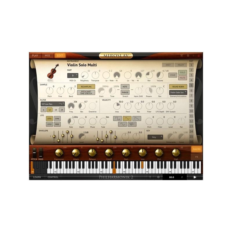 IK Multimedia Miroslav Philharmonik 2 Upgrade【アップグレード版