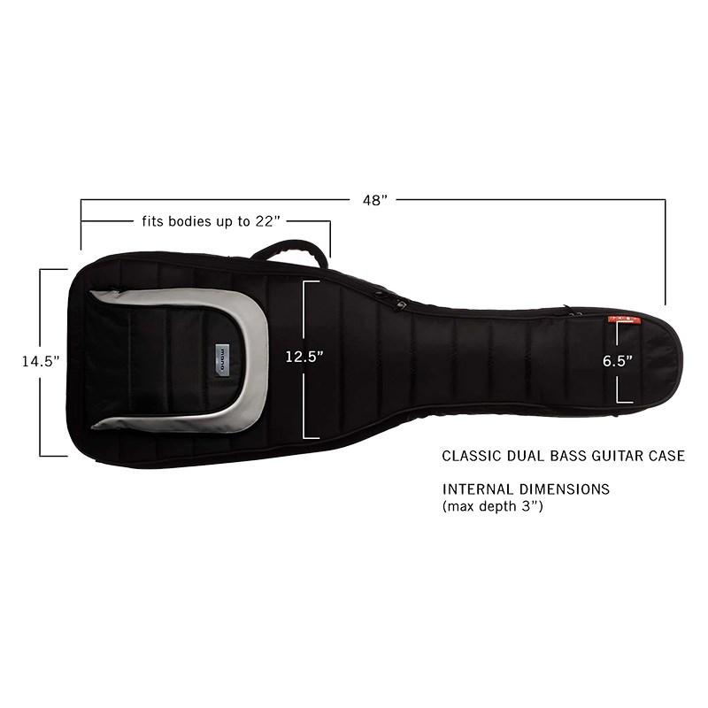 MONO M80 Dual Electric Bass Case， Black [M80-2B-BLK]_6