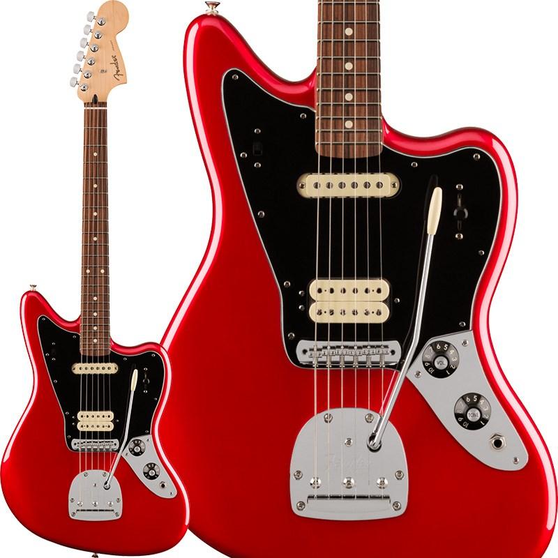 Fender MEX Player Jaguar (Candy Apple Red/Pau Ferro) [Made