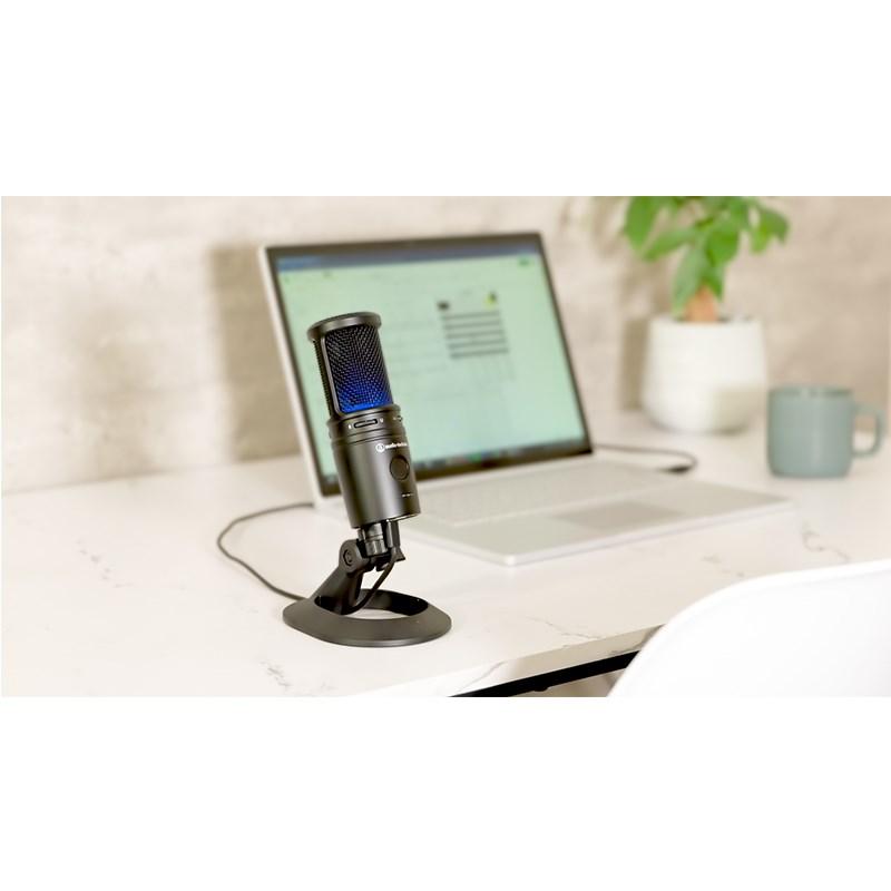 オーディオテクニカ AT2020USB XP Audio-Technica AT2020USB-XP | 周囲の雑音などを防ぐノイズ